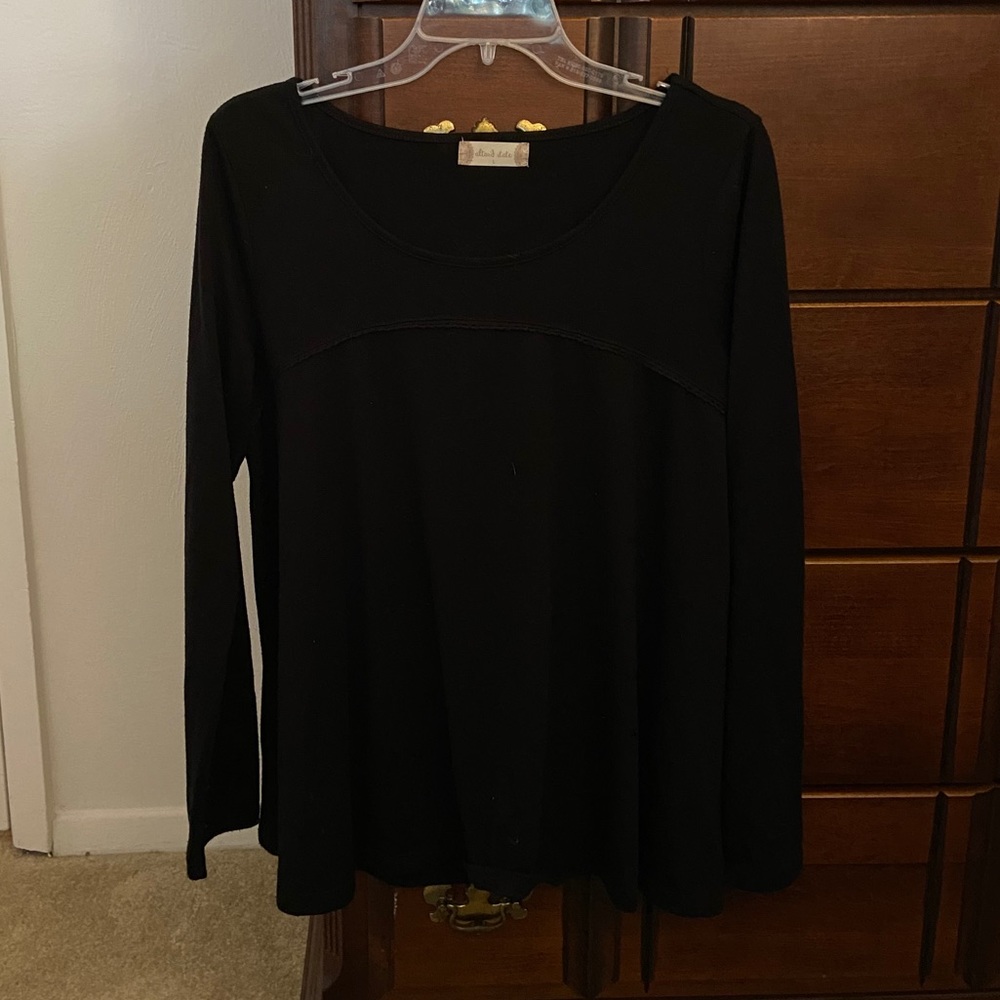 Altar’d State Open Back Long Sleeve Shirt